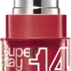 Maybelline SuperStay 14h Lippensift - One Step 510 Non Stop Red - Rood 1 Maybelline SuperStay 14h Lippensift - One Step 510 Non Stop Red - Rood -Modecosmetica Winkel 278x1200 5