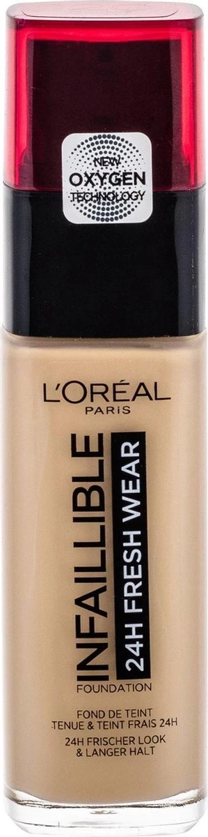 L’Oréal Paris Make-Up Designer Infaillible 24HR Fresh Wear Foundation - 120 Vanille - Langhoudende Foundation Met SPF 25 - 30 Ml 6 L’Oréal Paris Make-Up Designer Infaillible 24HR Fresh Wear Foundation - 120 Vanille - Langhoudende Foundation Met SPF 25 - 30 Ml - Image 4