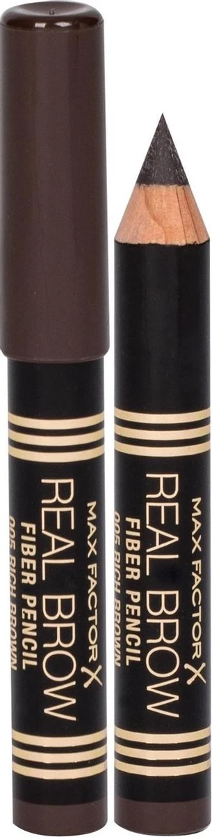 Max Factor Real Brow Eyebrow Pencil Wenkbrauwpotlood - 005 Rich Brown 9 Max Factor Real Brow Eyebrow Pencil Wenkbrauwpotlood - 005 Rich Brown - Image 7