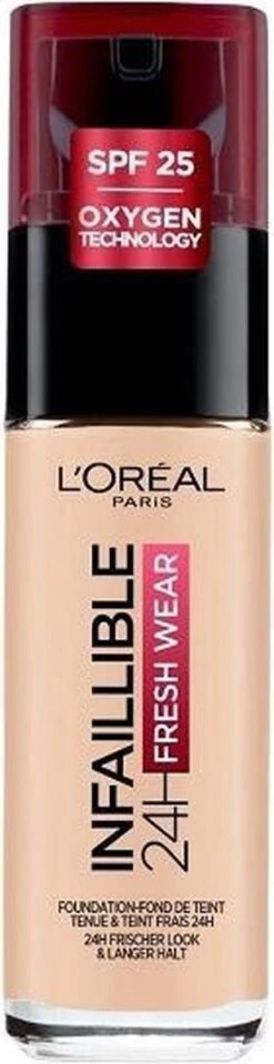 L’Oréal Paris Infallible 24H Fresh Wear Foundation - 20 Ivory -Modecosmetica Winkel 309x1200