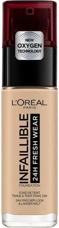 L’Oréal Paris Make-Up Designer Infaillible 24HR Fresh Wear Foundation - 120 Vanille - Langhoudende Foundation Met SPF 25 - 30 Ml 18 L’Oréal Paris Make-Up Designer Infaillible 24HR Fresh Wear Foundation - 120 Vanille - Langhoudende Foundation Met SPF 25 - 30 Ml -Modecosmetica Winkel 314x1200 2
