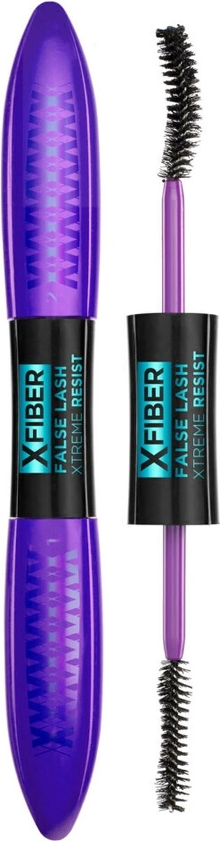 L'Oréal Paris False Lash Xfiber Xtreme Resist Mascara - Zwart - Waterproof 3 L'Oréal Paris False Lash Xfiber Xtreme Resist Mascara - Zwart - Waterproof