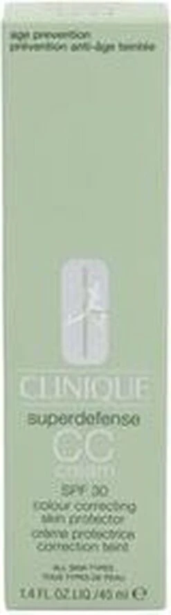 Clinique Superdefense CC Cream SPF30 - 04 Medium - CC Cream - 40 Ml 20 Clinique Superdefense CC Cream SPF30 - 04 Medium - CC Cream - 40 Ml -Modecosmetica Winkel 334x1200 2