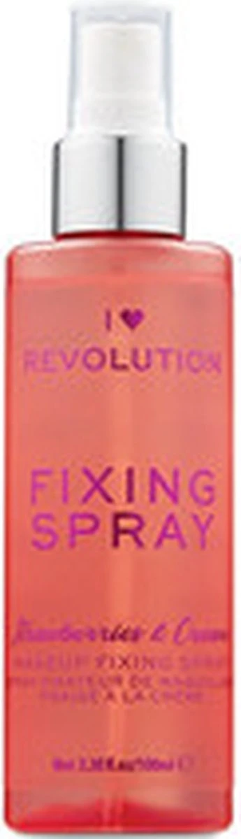 Makeup Revolution Strawberries & Cream Fixing Spray 4 Makeup Revolution Strawberries & Cream Fixing Spray - Image 2