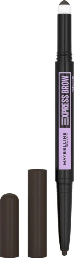 Maybelline Express Brow Duo Wenkbrauwpotlood - 05 Black Brown 23 Maybelline Express Brow Duo Wenkbrauwpotlood - 05 Black Brown -Modecosmetica Winkel 347x1200 6