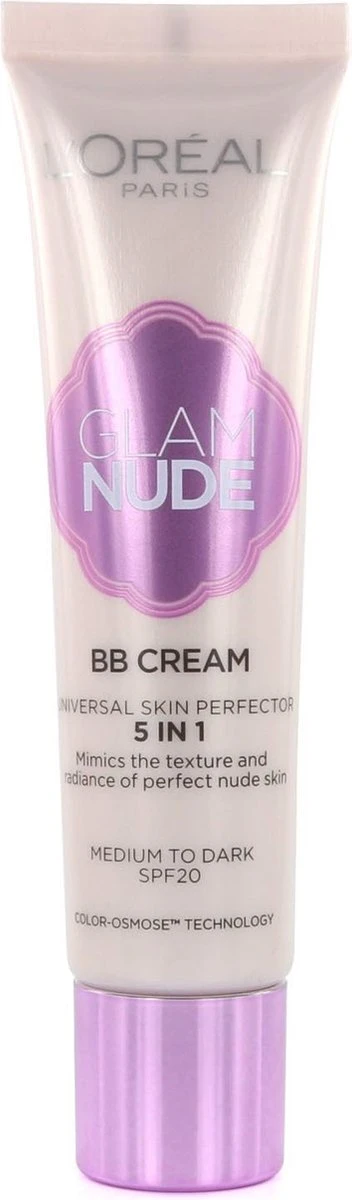 L'Oréal Glam Nude BB Cream - Medium To Dark Skin 3 L'Oréal Glam Nude BB Cream - Medium To Dark Skin