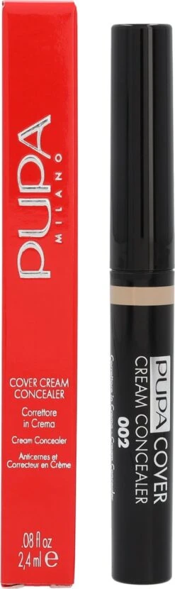 Pupa Milano - Cover Cream Concealer - 002 Beige 15 Pupa Milano - Cover Cream Concealer - 002 Beige -Modecosmetica Winkel 357x1200