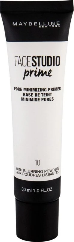 Maybelline Face Studio Prime - 10 Pore Minimizing Primer 25 Maybelline Face Studio Prime - 10 Pore Minimizing Primer -Modecosmetica Winkel 367x1200 1