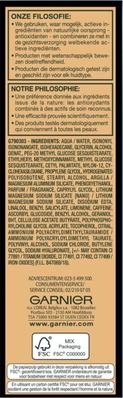 Garnier SkinActive - BB Cream Classic Light 5-in-1 Dagverzorging - 50ml - Getinte Dagcrème 15 Garnier SkinActive - BB Cream Classic Light 5-in-1 Dagverzorging - 50ml - Getinte Dagcrème -Modecosmetica Winkel 371x1200 3