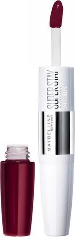 Maybelline SuperStay 24H Lipstick - 835 Timeless Crimson -Modecosmetica Winkel 383x1200 2