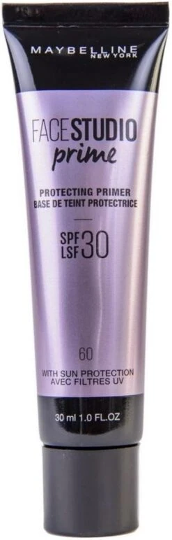 Maybelline Facestudio Primer - Protecting Primer SPF30 - 30ml -Modecosmetica Winkel 384x1200