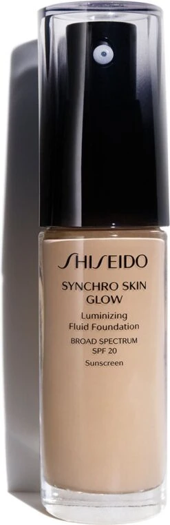 Shiseido Synchro Skin Glow Luminizing Fluid Foundation - N3 Neutral - 30 Ml - Foundation