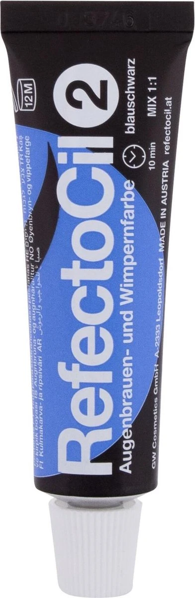 RefectoCil Wimper- En Wenkbrauw Verf - Blauw-zwart Nr. 2 - 15 Ml 10 RefectoCil Wimper- En Wenkbrauw Verf - Blauw-zwart Nr. 2 - 15 Ml - Image 8
