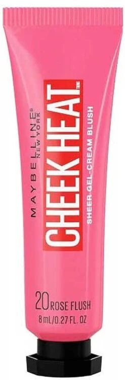 Maybelline Cheek Heat Cream Blush - 20 Rose Flash -Modecosmetica Winkel 395x1200