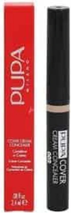Pupa Milano - Cover Cream Concealer - 002 Beige 23 Pupa Milano - Cover Cream Concealer - 002 Beige -Modecosmetica Winkel 400x1200