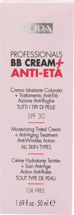 PUPA Milano Pupa Professionals BB Creme Anti-Eta SPF30 002 Sand 16 PUPA Milano Pupa Professionals BB Creme Anti-Eta SPF30 002 Sand -Modecosmetica Winkel 417x1200