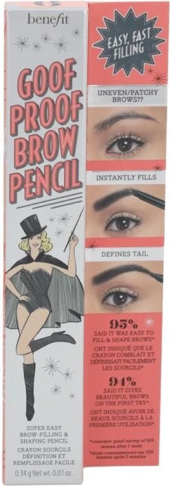 Benefit Goof Proof Brow Shaping Pencil 06 Cool Soft Black -Modecosmetica Winkel 420x1200 3