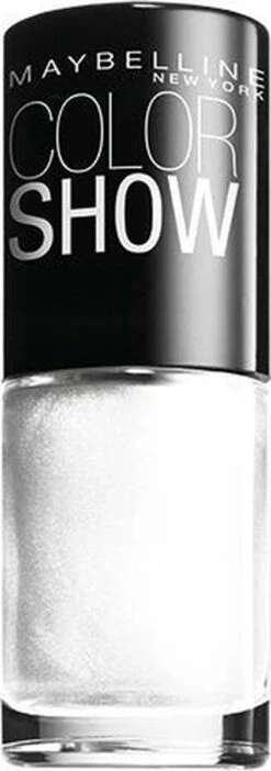 Maybelline Color Show - 19 Marshmallow - Wit - Nagellak -Modecosmetica Winkel 422x1200