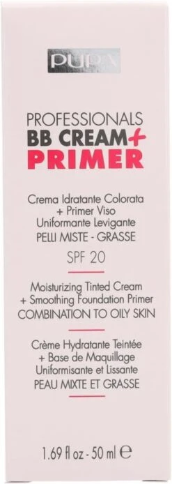 Pupa Milano BB Cream + Primer For Combination To Oily Skin - 001 Nude 30 Pupa Milano BB Cream + Primer For Combination To Oily Skin - 001 Nude -Modecosmetica Winkel 427x1200 2
