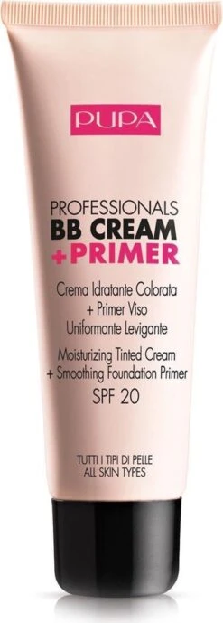 Pupa Milano Professionals BB Cream + Primer - Nude 001 28 Pupa Milano Professionals BB Cream + Primer - Nude 001 -Modecosmetica Winkel 430x1200 1