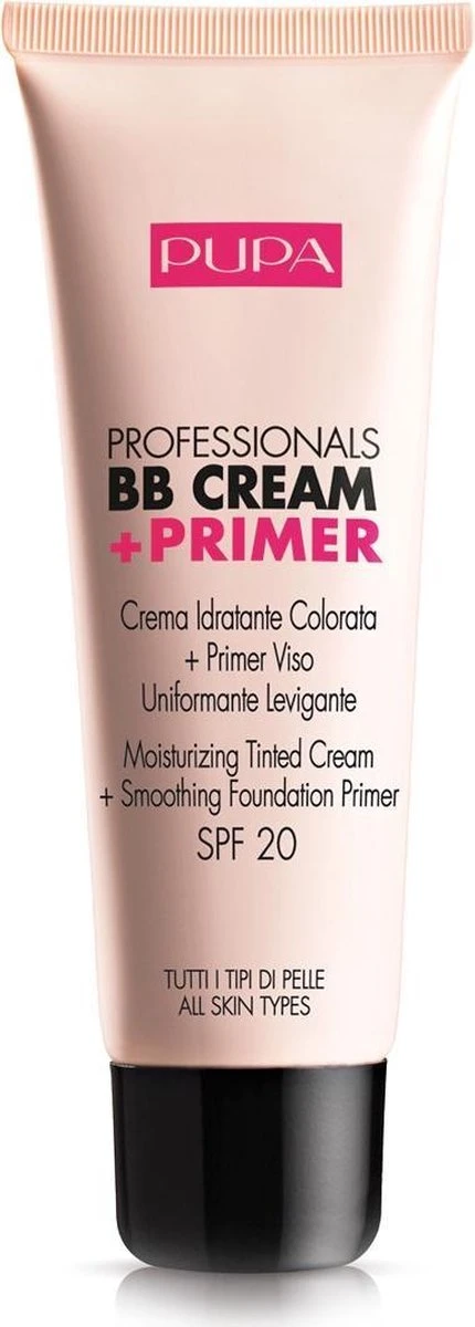 Pupa Milano Professionals BB Cream + Primer - Nude 001 11 Pupa Milano Professionals BB Cream + Primer - Nude 001 - Image 9