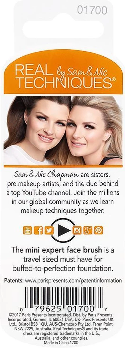 Real Techniques - Brushes Base Mini Expert - Travel Makeup Brush 5 Real Techniques - Brushes Base Mini Expert - Travel Makeup Brush - Image 3