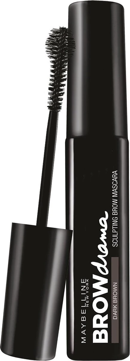 Maybelline Brow Drama Sculpting Wenkbrauw Mascara - Dark Brown 5 Maybelline Brow Drama Sculpting Wenkbrauw Mascara - Dark Brown - Image 3