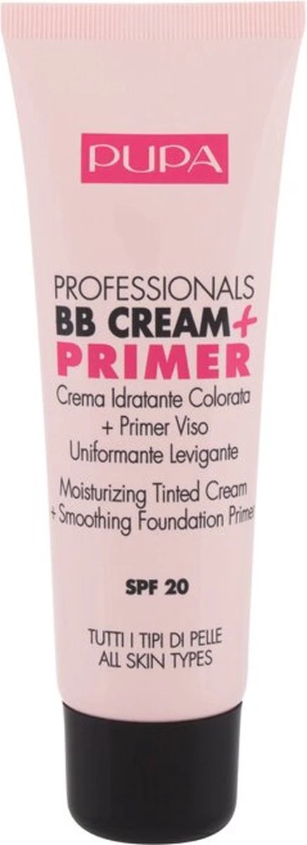 Pupa Milano Professionals BB Cream + Primer - Nude 001 13 Pupa Milano Professionals BB Cream + Primer - Nude 001 - Image 11