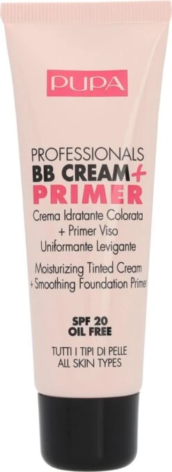 Pupa Milano Professionals BB Cream + Primer - Nude 001 25 Pupa Milano Professionals BB Cream + Primer - Nude 001 -Modecosmetica Winkel 438x1200 5