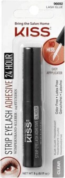 KISS - Strip Eyelash Adhesive 24 Hour Clear -Modecosmetica Winkel 438x1200 7