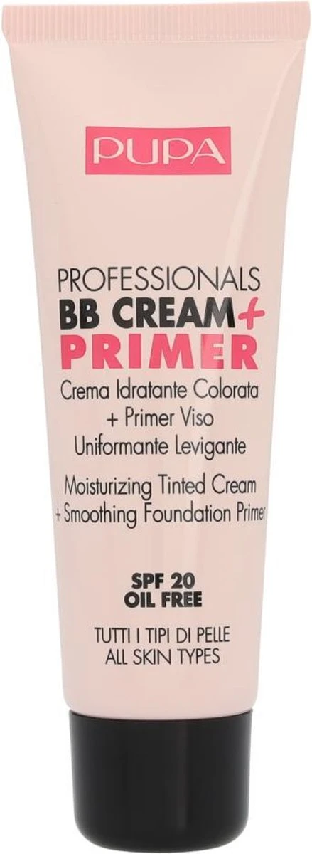 Pupa Milano Professionals BB Cream + Primer - Nude 001 9 Pupa Milano Professionals BB Cream + Primer - Nude 001 - Image 7
