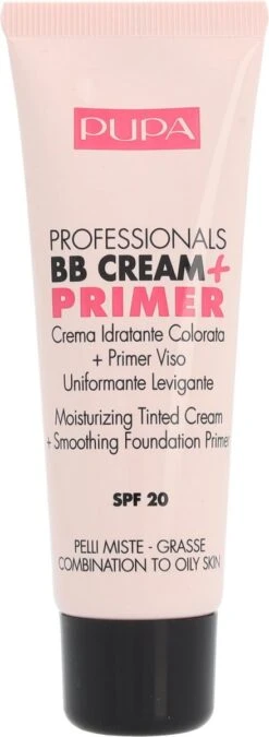Pupa Milano BB Cream + Primer For Combination To Oily Skin - 001 Nude 22 Pupa Milano BB Cream + Primer For Combination To Oily Skin - 001 Nude -Modecosmetica Winkel 439x1200 5