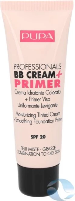 Pupa BB Cream + Primer For Combination To Oily Skin - 002 Sand 22 Pupa BB Cream + Primer For Combination To Oily Skin - 002 Sand -Modecosmetica Winkel 449x1200 1