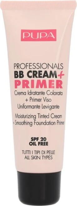Pupa Milano Professionals BB Cream + Primer - 002 Sand -Modecosmetica Winkel 449x1200 4