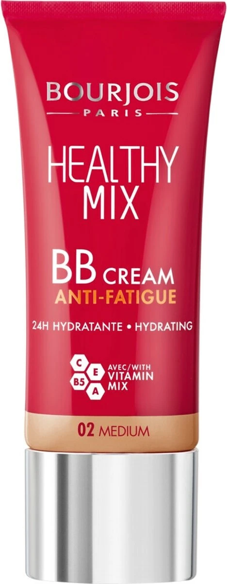 Bourjois Healthy Mix BB Cream Anti Fatigue - 02 Medium Beige 3 Bourjois Healthy Mix BB Cream Anti Fatigue - 02 Medium Beige