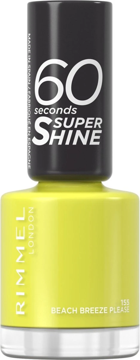 Rimmel London 60 Seconds SuperShine Nagellak - 155 Beach Breeze Please 3 Rimmel London 60 Seconds SuperShine Nagellak - 155 Beach Breeze Please