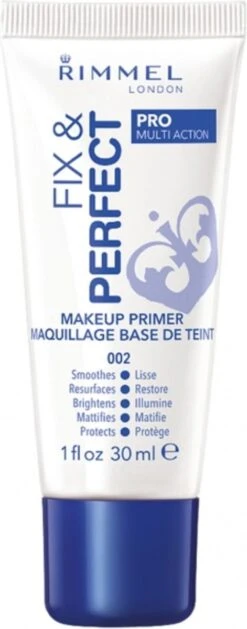 Rimmel London Fix & Perfect Make-Up Primer - 002 Transparent - 30 Ml -Modecosmetica Winkel 471x1200 3