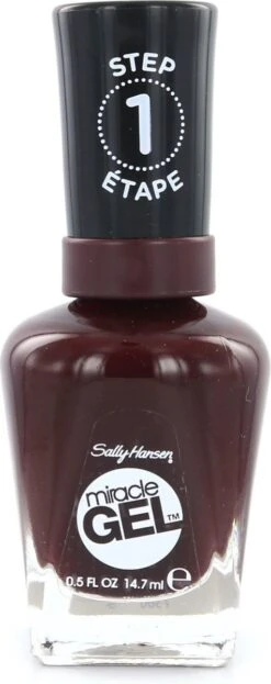 Sally Hansen Miracle Gel Nagellak - 480 Wine Stock - Rood 12 Sally Hansen Miracle Gel Nagellak - 480 Wine Stock - Rood -Modecosmetica Winkel 476x1200 3