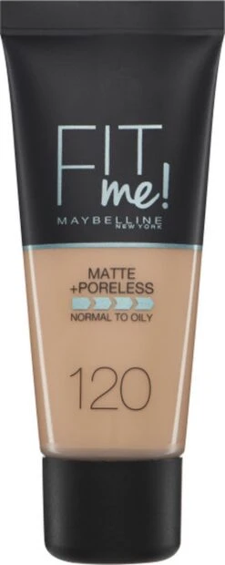 Maybelline Fit Me Matte & Poreless Foundation - 120 Classic Ivory -Modecosmetica Winkel 478x1200 5