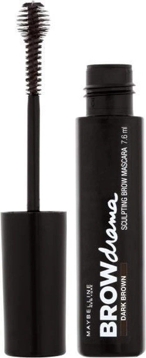 Maybelline Brow Drama Sculpting Wenkbrauw Mascara - Dark Brown 13 Maybelline Brow Drama Sculpting Wenkbrauw Mascara - Dark Brown - Image 11