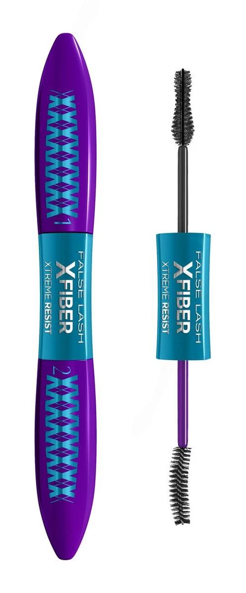 L'Oréal Paris False Lash Xfiber Xtreme Resist Mascara - Zwart - Waterproof 8 L'Oréal Paris False Lash Xfiber Xtreme Resist Mascara - Zwart - Waterproof - Image 6