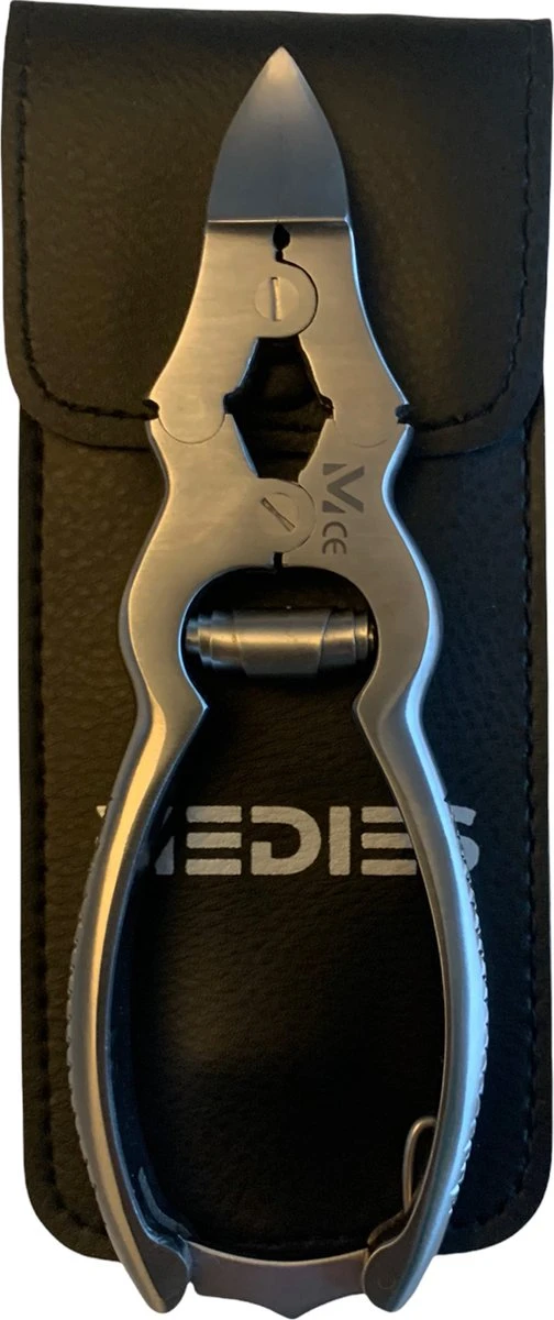 Medies - Premium Professionele Nageltang Met Dubbele Overbrenging Voor Harde Teennagels Met Gratis Kunstlederen Opbergtas | Dubbelscharniertang Gebogen | Nagelknipper | Nagelschaar - Zachte Opening En Sluiting 8 Medies - Premium Professionele Nageltang Met Dubbele Overbrenging Voor Harde Teennagels Met Gratis Kunstlederen Opbergtas | Dubbelscharniertang Gebogen | Nagelknipper | Nagelschaar - Zachte Opening En Sluiting - Image 6