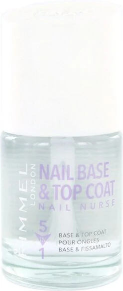 Rimmel London Nail Nurse Basecoat & Topcoat Nagellak - Transparant -Modecosmetica Winkel 508x1200 2