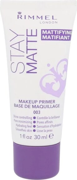 Rimmel London Stay Matte Primer - 003 Transparant -Modecosmetica Winkel 516x1200 4