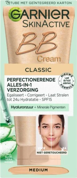 Garnier SkinActive BB Cream Classic Medium 5-in-1 Verzorging - 50 Ml 21 Garnier SkinActive BB Cream Classic Medium 5-in-1 Verzorging - 50 Ml -Modecosmetica Winkel 519x1200 4