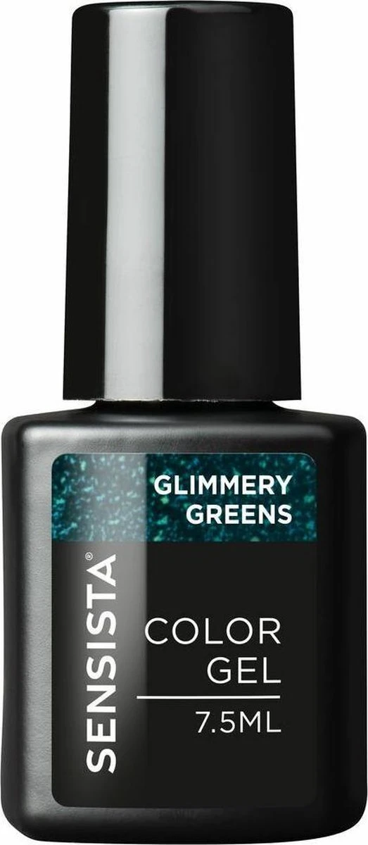 Sensista Color Gel Glimmery Greens - Groen/Glitter 6 Sensista Color Gel Glimmery Greens - Groen/Glitter - Image 4