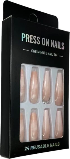 Merkloos Press On Nails - Nep Nagels - Roze - Coffin - Manicure - Plak Nagels - Kunstnagels Nailart - Zelfklevend 11 Merkloos Press On Nails - Nep Nagels - Roze - Coffin - Manicure - Plak Nagels - Kunstnagels Nailart - Zelfklevend -Modecosmetica Winkel 529x1200