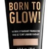 NYX Professional Makeup Born To Glow! Naturally Radiant Foundation - Porcelain BTGRF03 - Foundation - 30 Ml