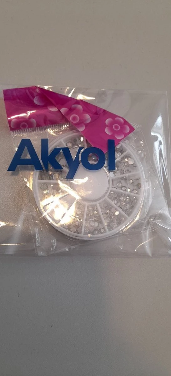 Doosje Rhinestone / Strass Nagel Steentjes - 5 Verschillende Maten Nail Art Diverse Kleuren / Strass Nagel Steentjes / Nagel Diamantjes / Nail Art 7 Doosje Rhinestone / Strass Nagel Steentjes - 5 Verschillende Maten Nail Art Diverse Kleuren / Strass Nagel Steentjes / Nagel Diamantjes / Nail Art - Image 5