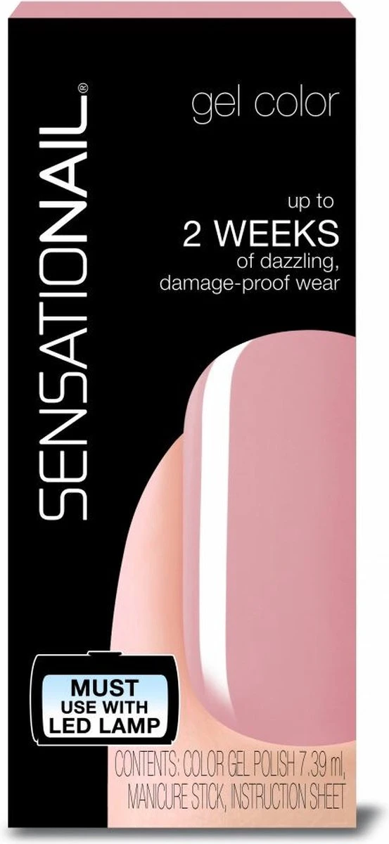 SensatioNail Gel Polish Pink Sand - Gel Nagellak - Roze 4 SensatioNail Gel Polish Pink Sand - Gel Nagellak - Roze - Image 3